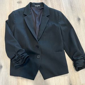 Express black dress coat/ suit jacket size 10